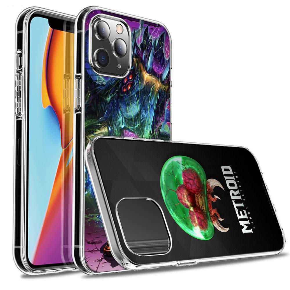 Игровой чехол M-METROID для iPhone 16E 15 Pro 14 Plus 17E 16 17 Pro Max Air 11 12 13 Mini Ударопрочный Capa Милый чехол TPU Cl