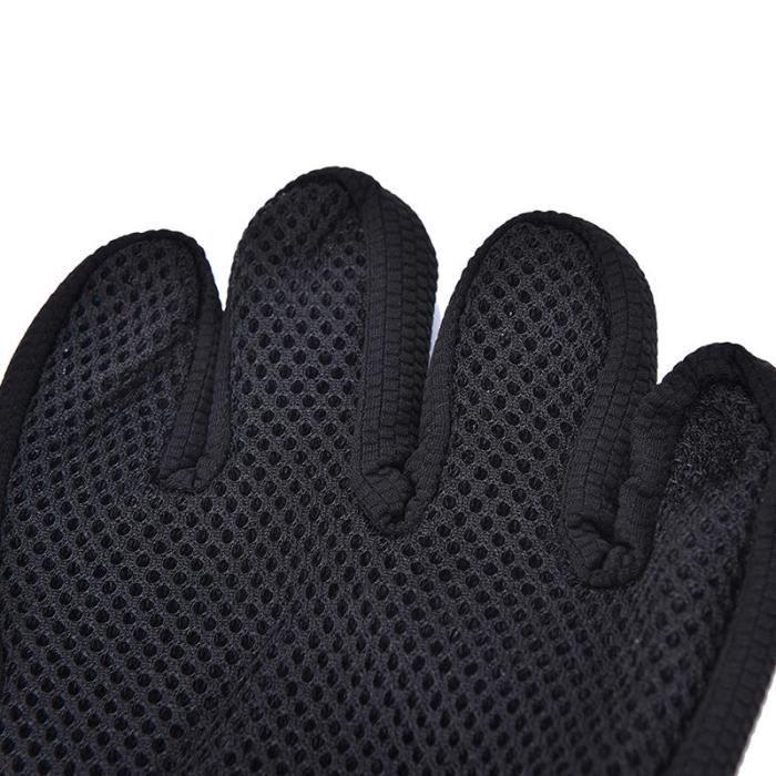 Gant de toilettage - deShedding - True Touch - Silicone - Massage - Collecte de poils