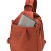 Compact Backpack with Adjustable Straps and Front Zipper Pocket