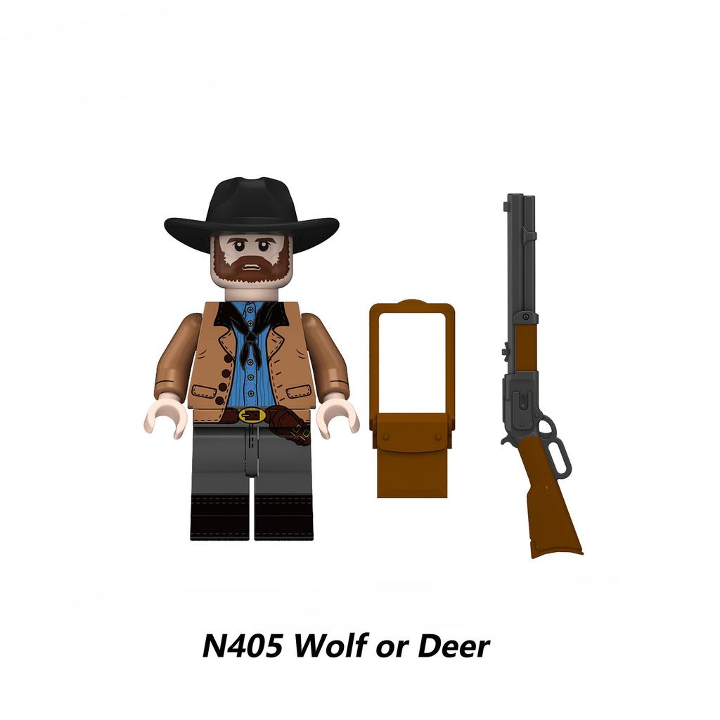 Серия фильмов Персонаж ковбоя Строительные блоки Детские игрушки-конструкторы