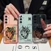 Прозрачный силиконовый чехол с сердечком и слотом для карт для Samsung S25 Ultra S24 FE S23 A56 A16 A36 A55 A15 A35, противоударный мягкий тонкий чехол для телефона