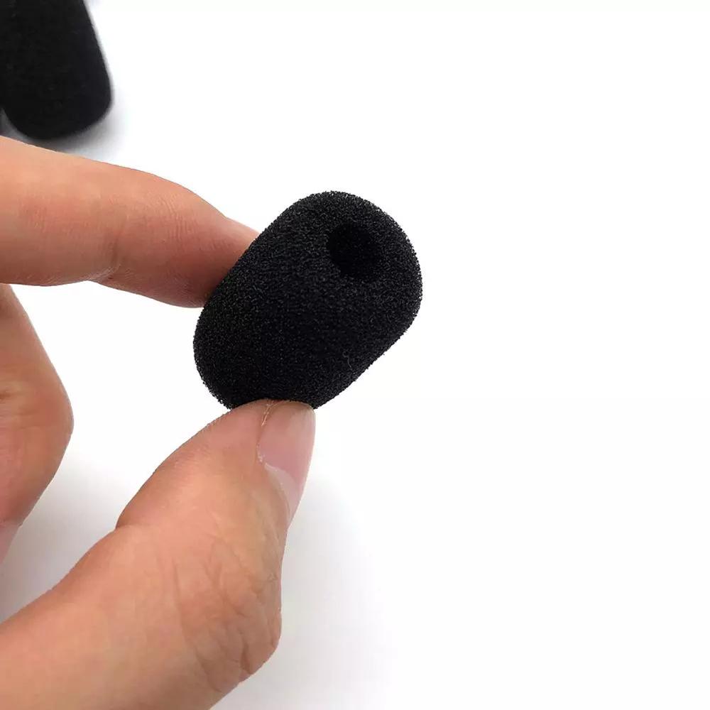 Sponge Covers Microphone Mic Cover Headset Foam Covers Microphone Windshield Mic Protector