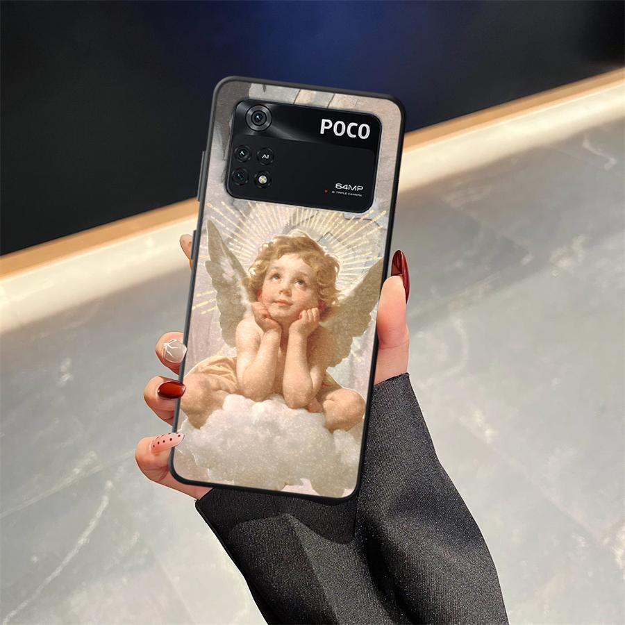 Милый ангел Чехол для телефона для Xiaomi Poco F8 C71 C61 C50 M3 M4 M7 F3 M5 F1 X3 X4 X5 X7 Pro C75