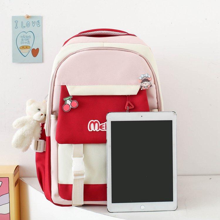 Школьный рюкзак для девочек, школьный рюкзак большой емкости для школьников