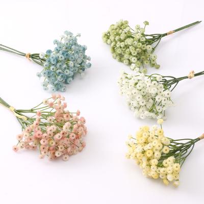 Искусственная гипсофила Маленький букет Свадебный букет невесты Сделай сам Для свадьбы Домашний декор Искусственная композиция из растений
