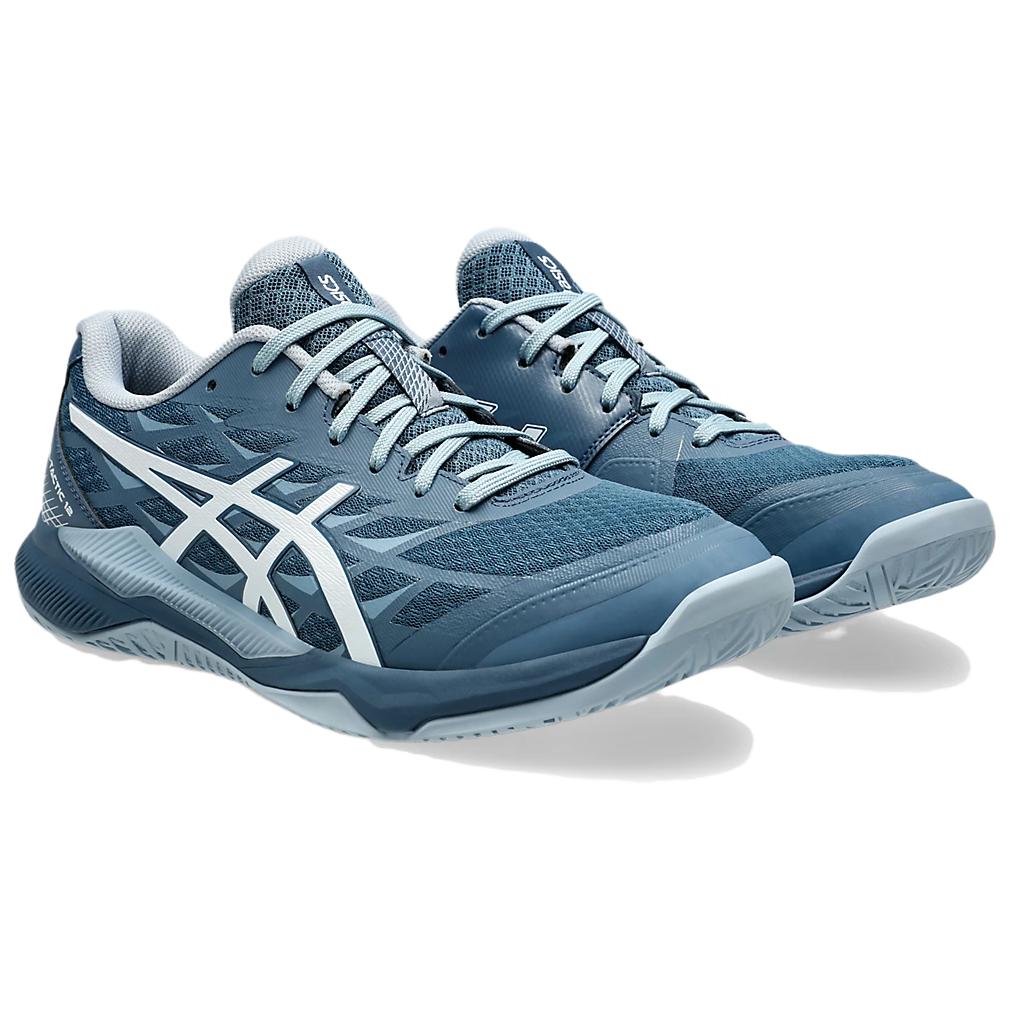 Asics Гель Тактик 12 Винтажный Индиго Белый 1071A090-401