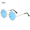 Women Men Disco Hippie Eyewear Metal Sunglasses Circle Glasses Round Sunglasses