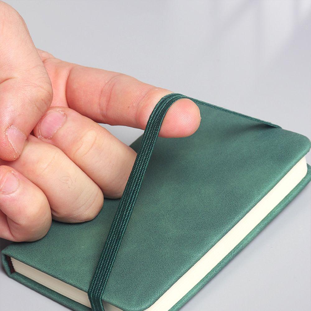 Leather Business Notebook Handwriting Notebook Pocket Diary Book Memo Notebook Mini Word Book