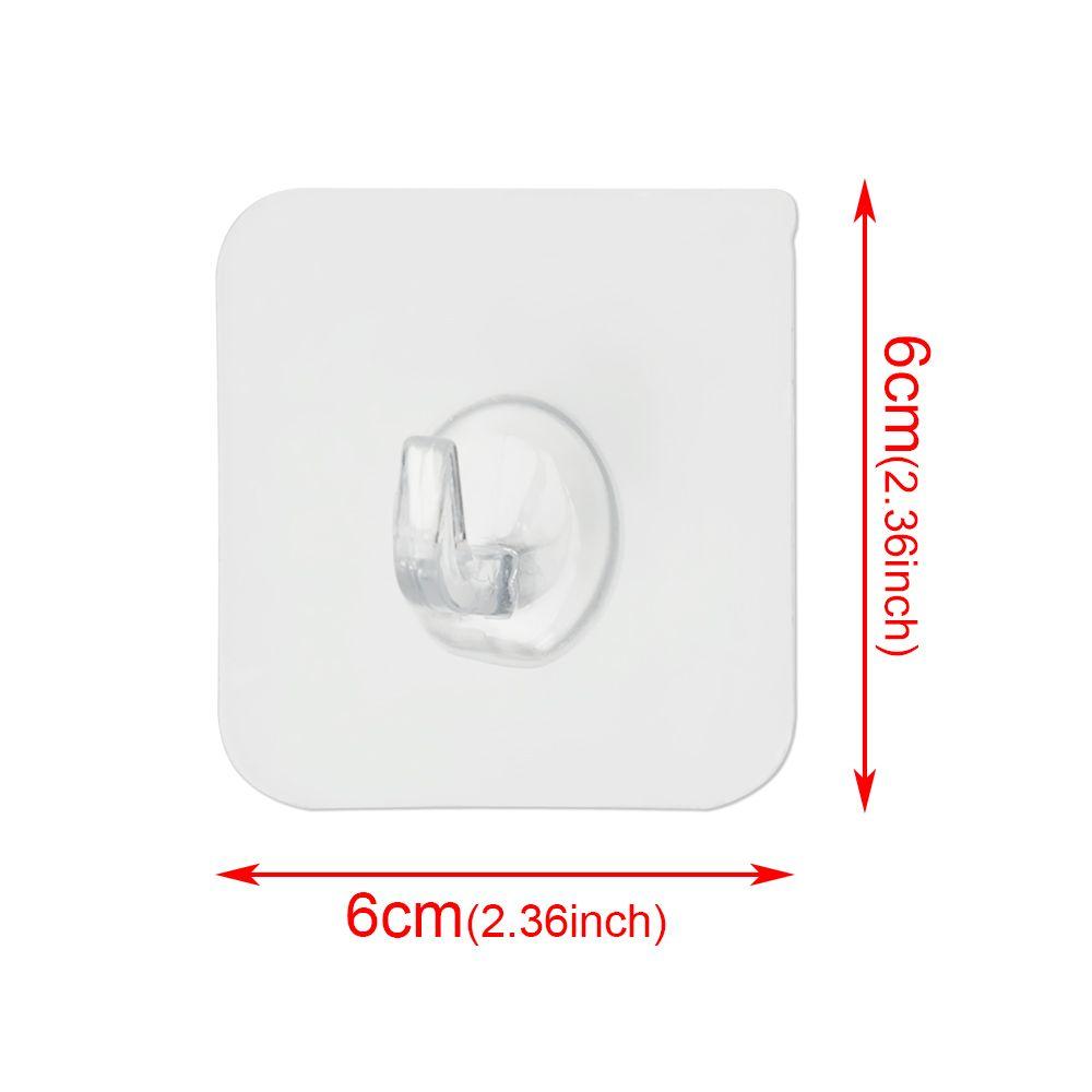 Household Bathroom Home Living Seamless Adhesive Hook Traceless Hooks Wall Rack Storage Hanger