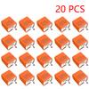 2Pin Motorcycle LED Flasher Relay Adjustable Frequency of Turn Signal Blinker Indicator Flasher Relays Moto Accessories 1-20PCS