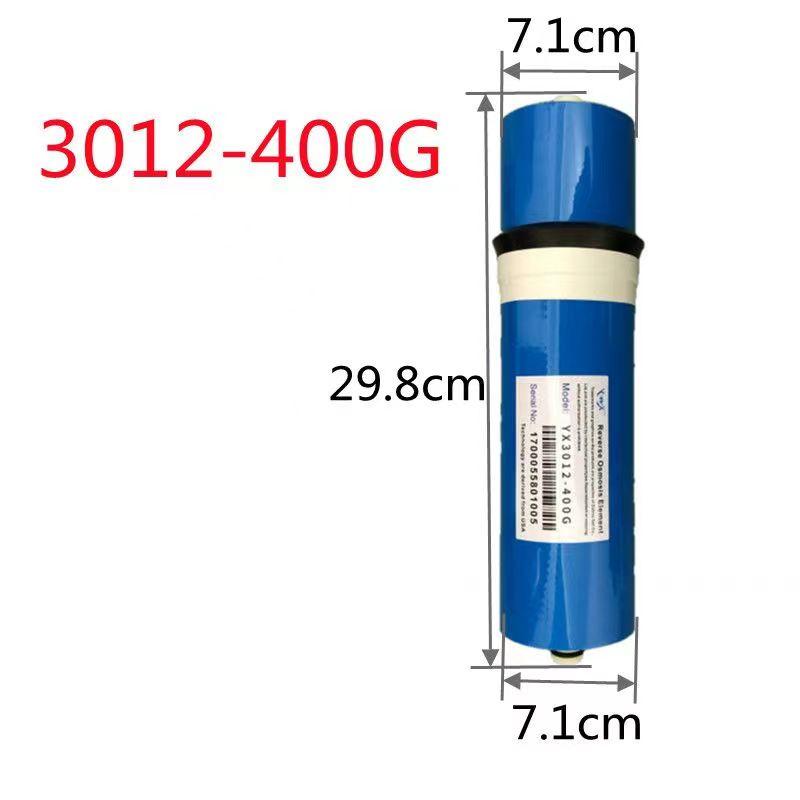 Синий 50-400 галлонов в день Сменный фильтр для RO мембраны Кухонный бытовой фильтр для системы обратного осмоса Очиститель воды Питьевая обработка 300x60 мм