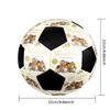 The Wombles Indoor Soccer Ball Colorful Machine Stitched PVC Size 5 Team Training Competition Ready Durable High-Bounce Cool Sports Gift