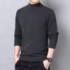 Double-sided German Velvet Round Neck Loose Long-sleeved T-shirt Men's Autumn and Winter Plus Velvet Warm Turtleneck Bottoming Shirt Autumn Clothes