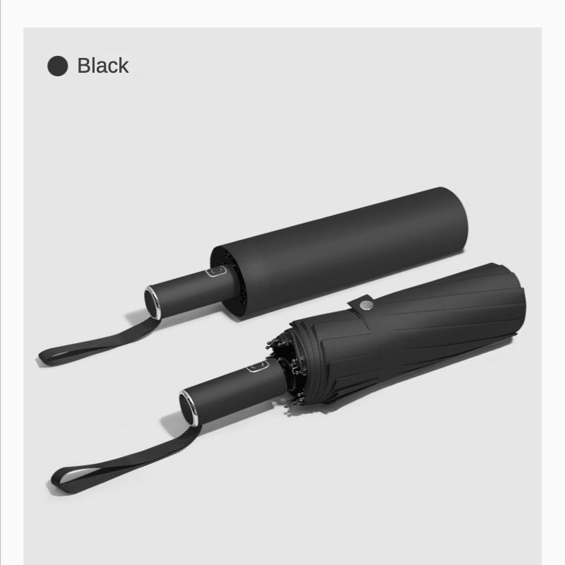 Полностью автоматический усиленный зонт 16 Sophia для мужчин, большой ветрозащитный зонт для ванны, защита от УФ-лучей, от солнца и дождя