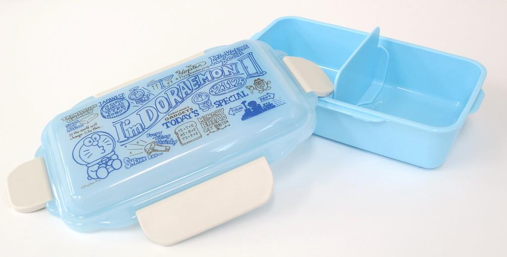 OSK Doraemon Locking Lunch Box "I'm Doraemon" 4-Point (with Dividers) PCD-500