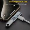 Адаптер OTG USB-C на USB-A, 100 Вт, PD-зарядка, конвертер передачи данных 10 Гбит/с для MacBook для Huawei Plug Play