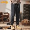 JEEP Men's Trendy Loose Fit Cargo Jogger Pants