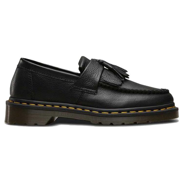 Dr. Martens Adrian Leather Comfortable Commuting Loafers Women Loafers Black 22760001