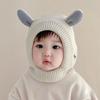 Winter Fleece Thickened Children's Baby Rabbit Ears Ear Protection Baby Boys and Girls Knitted Hat Cute Wool Hat
