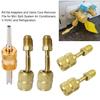 R410A Инструмент для снятия катушки R22 с двойными портами SAE 1/4 и 5/16 для R410 R32 R22 R12 R407 R404 R600 систем HVAC