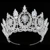 Tiaras And Crowns Classic Geometric Zircon Design Simple Elegant Women Wedding Hair Accessories Bc4573 Haar Sieraden