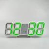 3D digital alarm clock desktop clock wall-mounted living room electronic clock home bedroom ornament clock table clock