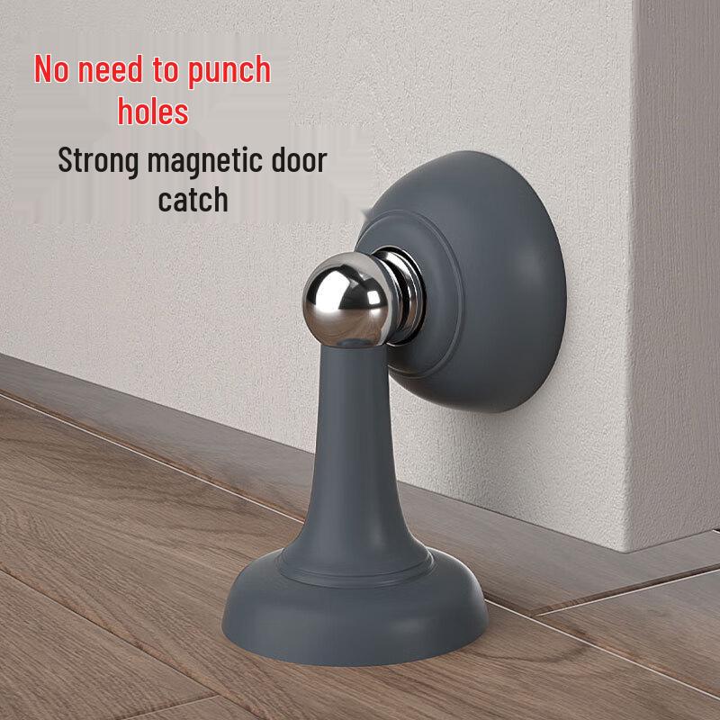 No-Punch Silicone Door Stopper