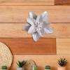 3D Wall Art Sculpture of Lily for Home Decoration, Ceramic Flower Ornament Special Occasions