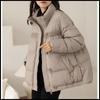 Women's Autumn And Winter Short Down Jacket High-end Large Collar Jacket