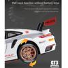 1/24 Scale 911 GT3 RSR Sports Diecast Car Model Toy, Pull Back Toy Vehicle with Sound and Light for Kids Toddler Boys Girls Gift Collection