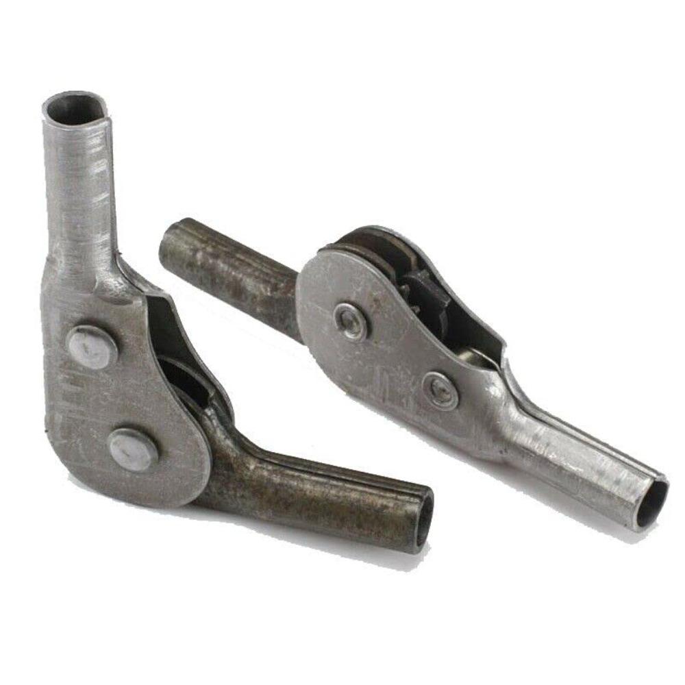 Silver 5 Level Folding Door Hinge Jig Steel Chair Angle Adjuster Steel Ratchet Accessory Worker