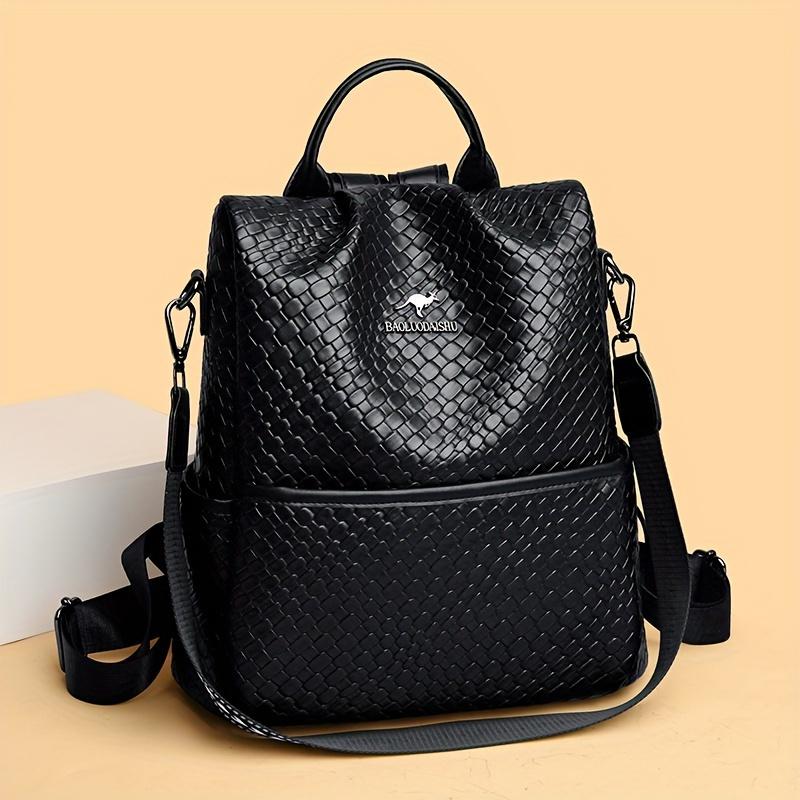 1 шт. Модный рюкзак, большая вместимость, универсальная дорожная сумка с защитой от кражи, повседневный стиль, синтетическая кожа, для мам среднего возраста