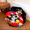 1 шт. Зонт с рисунком Looney Tunes, портативный складной зонт, железный каркас, структура костей с отверстиями, уличный домашний зонт