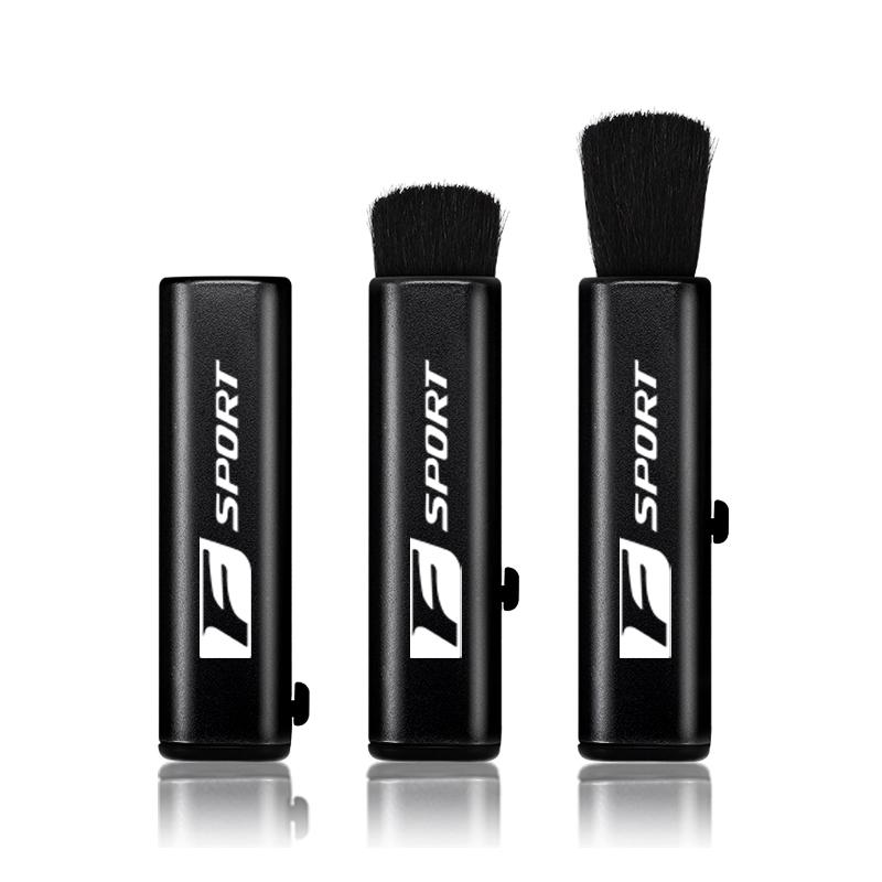 PPS Car Retractable Cleaning Brush Artificial Wool Small Brush For Lexus F SPORT ES UX 300e GS GX IS LS LX LBX NX RX 350h 450h