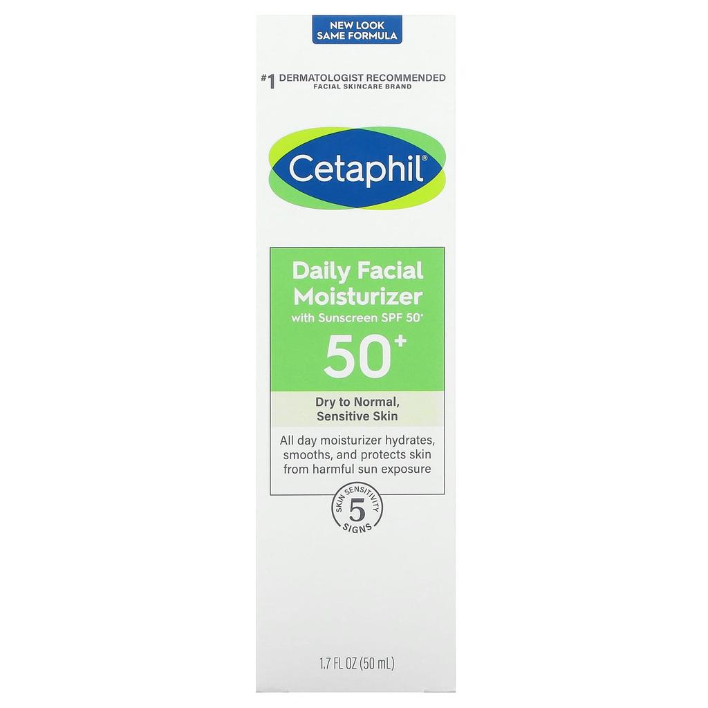 Daily Facial Moisturizer, Spf 50+, 1.7 Fl Oz (50 Ml)