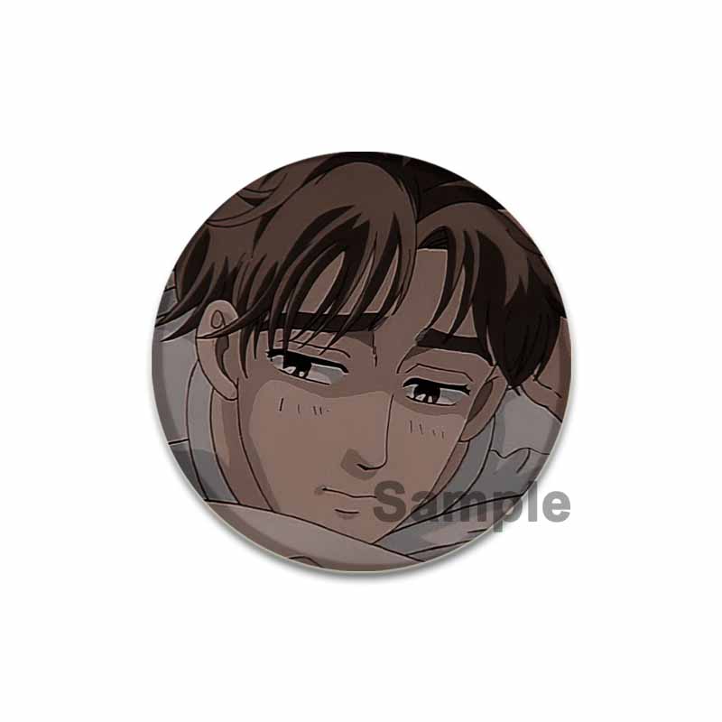 32/44/58MM Initial D Anime Enamel Pins for Clothes Bag Decor Round Cartoon Brooches On Backpack Racing Badge Jewelry Gift Accessory