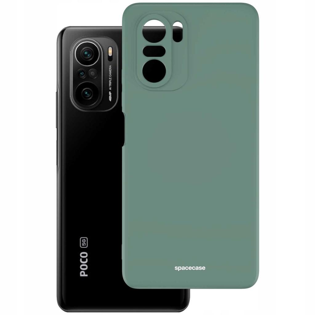 Sc Silicone Case Poco F3 / Mi 11I Dark Green