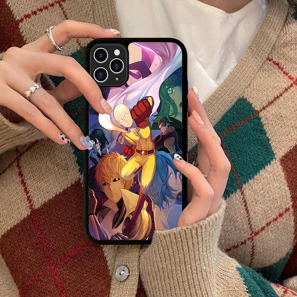 One Punch Man Phone Case Silicone PC+TPU For For IPhone 18 11 12 13 14 15 16 Plus Pro Max Cover