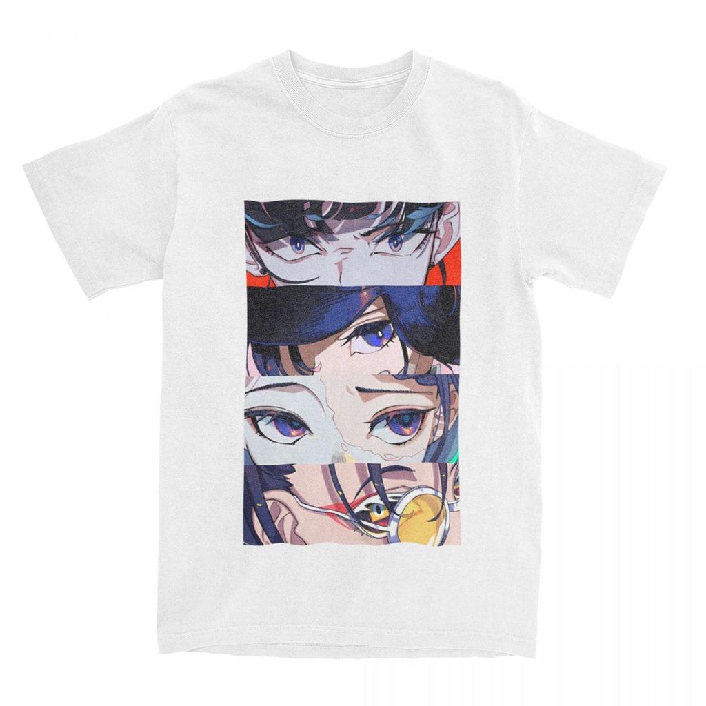 Men's Hip-hop Ado Singer T-Shirts Kyogen Album Merch 100 Cotton Tops Short Sleeves T Shirt Crew Neck Harajuku Custom Logo Tshirt