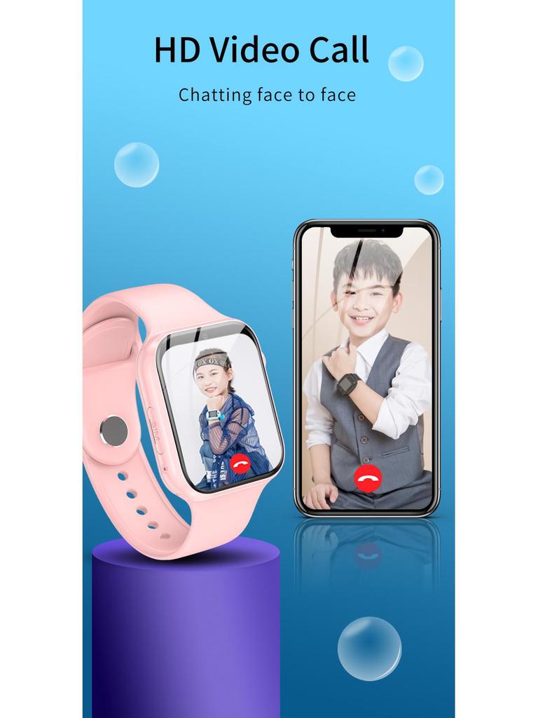 Многоязычные детские смарт-часы с функциями GPS и видеозвонков