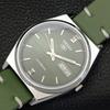 ВОССТАНОВЛЕННЫЕ ВИНТАЖНЫЕ МУЖСКИЕ ЧАСЫ SEIKO 5 AUTOMATIC JAPAN С ЗЕЛЕНЫМ ЦИФЕРБЛАТОМ a434693-2
