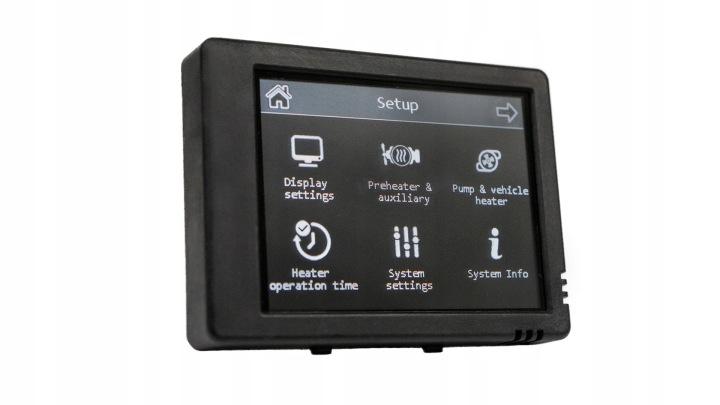 Digital Control Panel Autoterm Touch Control Pu-28 Greg-Car