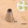 20 Styles Stainless Steel Medium Cream Icing Piping Nozzles Cake Cookie Pastry Tips DIY Decorating Tools Kitchen Utensils