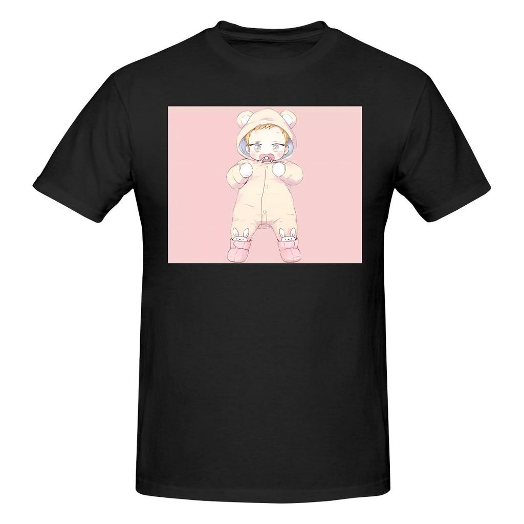 Love Is An Illusion Baby Byul Themed Design Versatile Tshirt Fresh And Versatile Sweatabsorbing And Quickdrying Cotton Tee