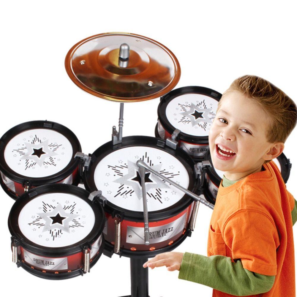 Beat 5 Drums Musical Instruments Drum Sets Children Jazz Drum Toy Children/Kids Gifts