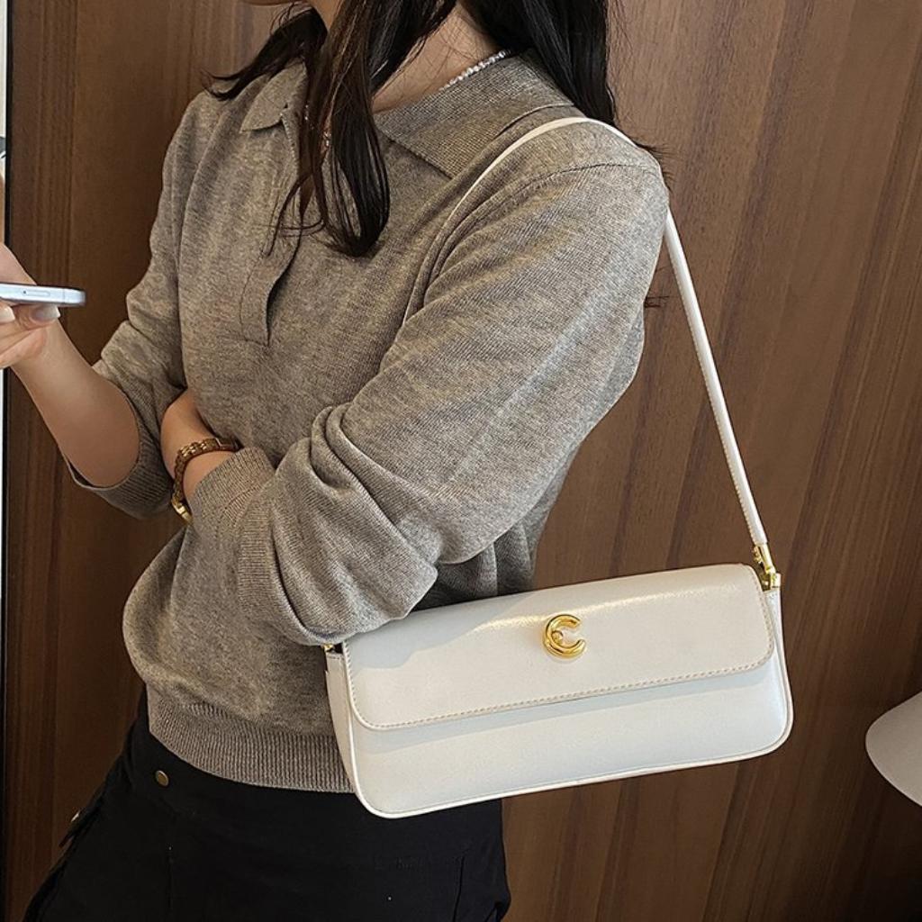 Xeie Thuk Shoulder Crossbody Bag Women PU Minimalist Daily Commute