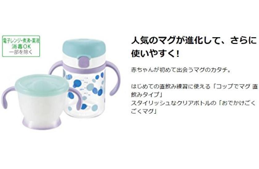 Richell Aclear Cup Прямое питье Легкий 1 7 месяцев Кружка, Тип, Синий, штука, 150 мл,