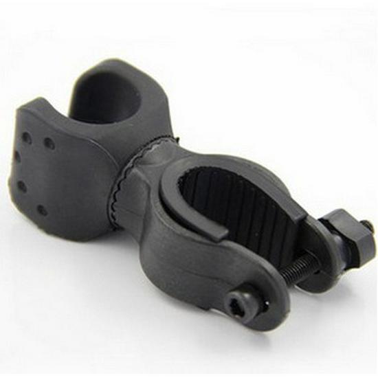 Вращающийся на 360° кронштейн для велосипедной фары с U-образным зажимом для фонарика