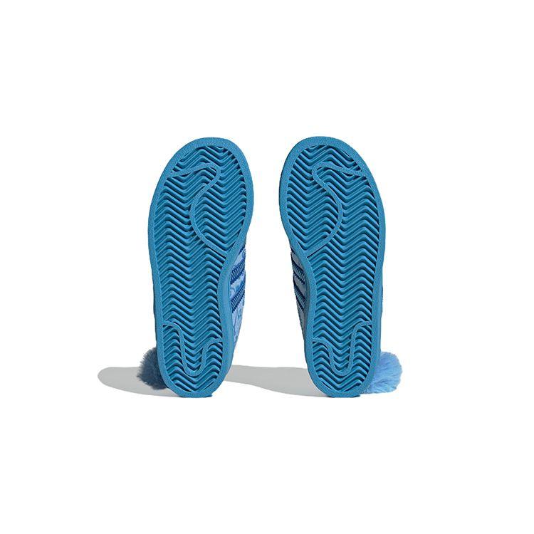 Adidas Originals Melting Sadness X  Superstar Casual Durable Low-Top Kids Sneakers Kids Sneakers Blue ID9307