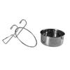 Pet Cat Clamp-on Hang-on Puppy Water Drinker Dog Feeding Bowl Bird Feeder Cage Cup